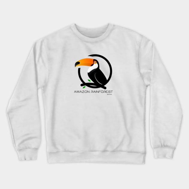 Amazon Rainforest Crewneck Sweatshirt by TambuStore